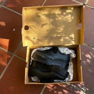 Dr. Martens V 1461 Quad Mono Platform – Black – US W6 (Vegan)